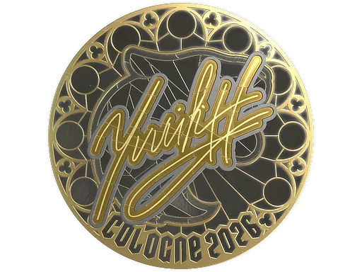 印花 | yuurih (金色) | 2026年科隆锦标赛