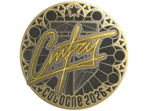 印花 | cmtry (金色) | 2026年科隆锦标赛