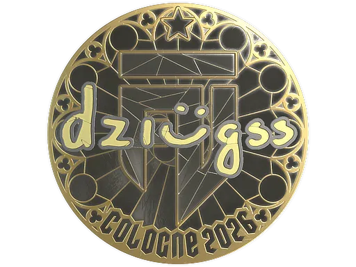 印花 | dziugss (金色) | 2026年科隆锦标赛