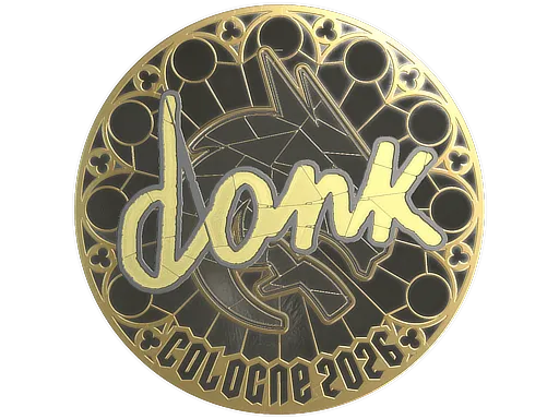 印花 | donk (金色) | 2026年科隆锦标赛