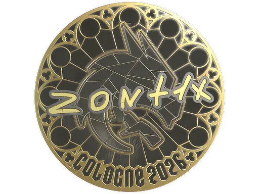 印花 | zont1x (金色) | 2026年科隆锦标赛