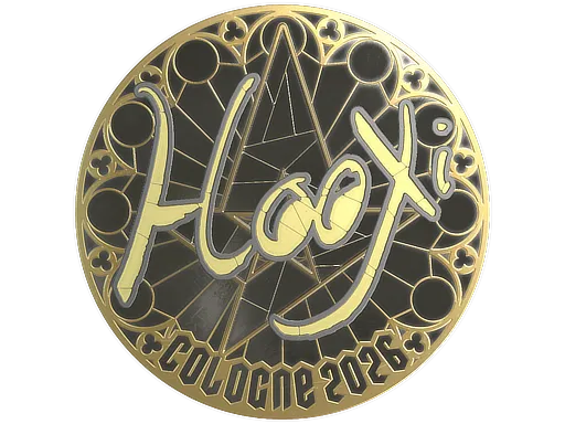 印花 | HooXi (金色) | 2026年科隆锦标赛