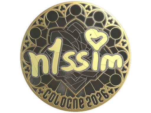 印花 | n1ssim (金色) | 2026年科隆锦标赛