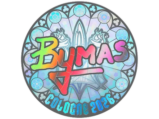 印花 | Bymas (全息) | 2026年科隆锦标赛