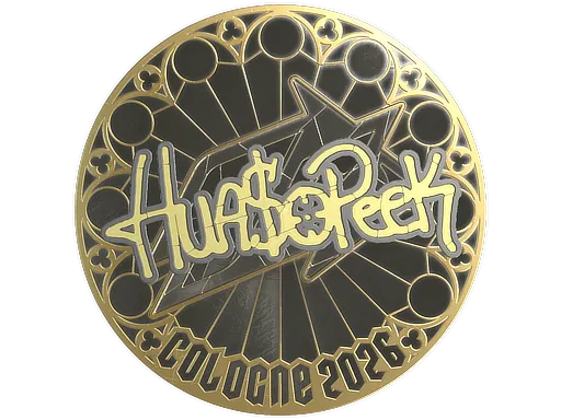 印花 | HUASOPEEK (金色) | 2026年科隆锦标赛