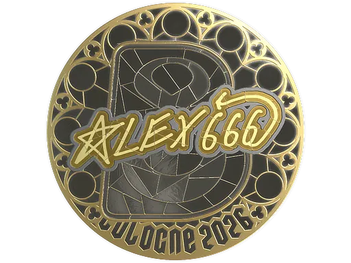 印花 | alex666 (金色) | 2026年科隆锦标赛