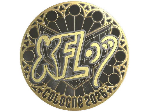 印花 | xfl0ud (金色) | 2026年科隆锦标赛
