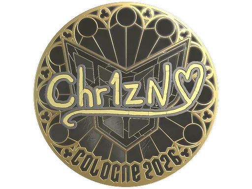 印花 | Chr1zN (金色) | 2026年科隆锦标赛