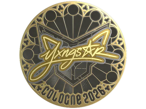 印花 | yxngstxr (金色) | 2026年科隆锦标赛