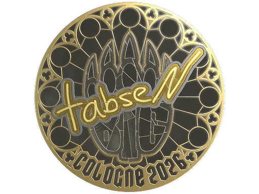 印花 | tabseN (金色) | 2026年科隆锦标赛