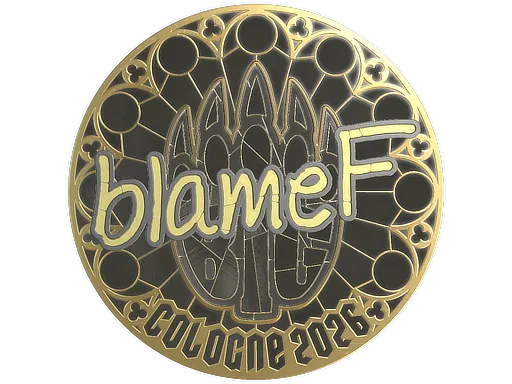 印花 | blameF (金色) | 2026年科隆锦标赛