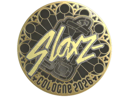 印花 | slaxz- (金色) | 2026年科隆锦标赛