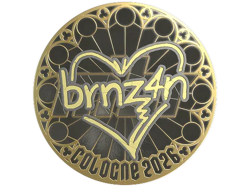 印花 | brnz4n (金色) | 2026年科隆锦标赛