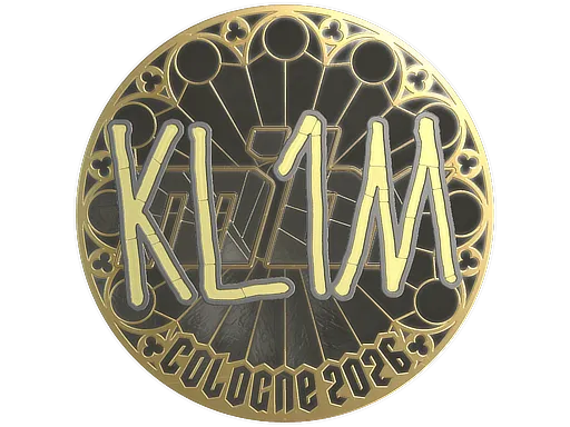 印花 | kl1m (金色) | 2026年科隆锦标赛