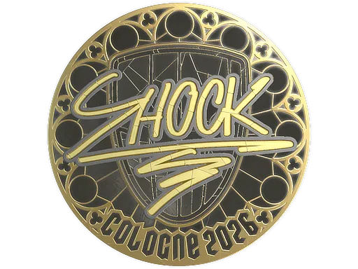 印花 | SHOCK (金色) | 2026年科隆锦标赛