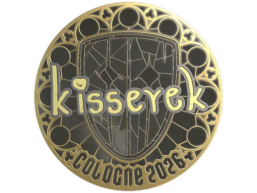 印花 | kisserek (金色) | 2026年科隆锦标赛