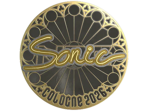 印花 | Sonic (金色) | 2026年科隆锦标赛
