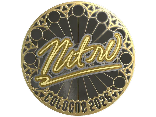 印花 | nitr0（金色）| 2026年科隆锦标赛