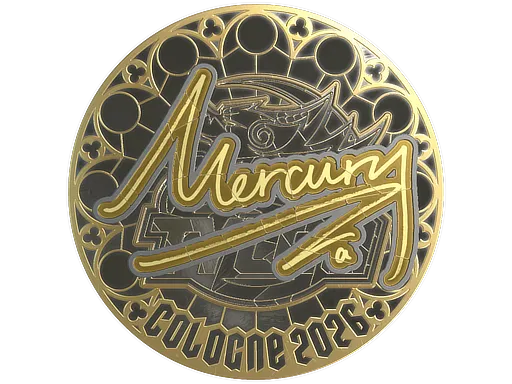 印花 | Mercury (金色) | 2026年科隆锦标赛