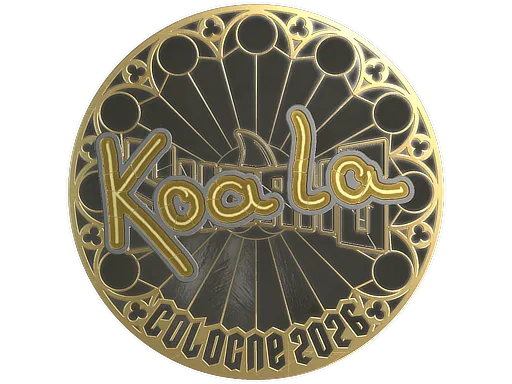 印花 | koala (金色) | 2026年科隆锦标赛