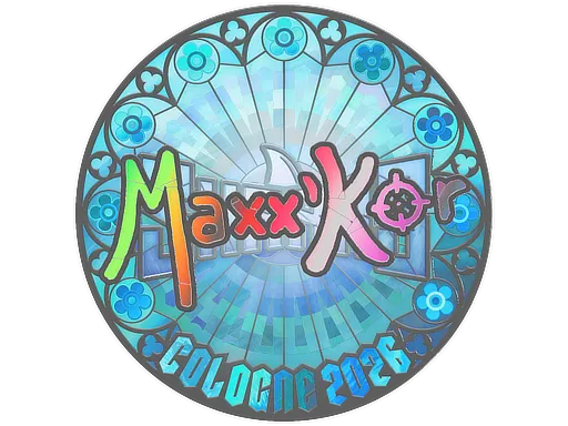 印花 | maxxkor (全息) | 2026年科隆锦标赛