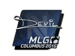 印花 | DEVIL | 2016年 MLG 哥伦布锦标赛
