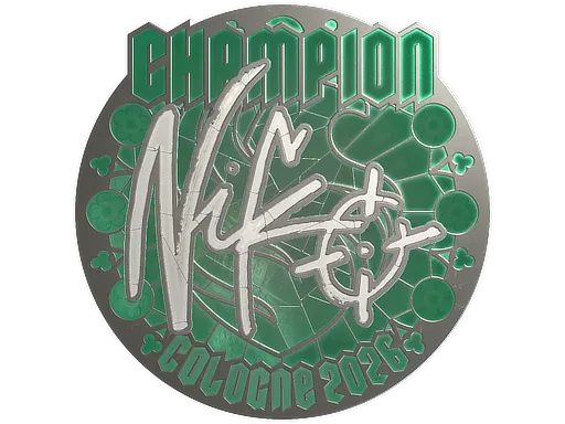 印花 | NiKo (闪亮，冠军) | 2026年科隆锦标赛