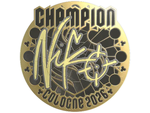 印花 | NiKo (金色,冠军) | 2026年科隆锦标赛