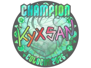印花 | kyxsan (全息,冠军) | 2026年科隆锦标赛