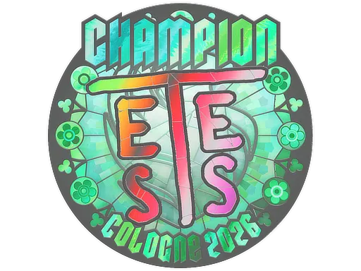 印花 | TeSeS (全息,冠军) | 2026年科隆锦标赛