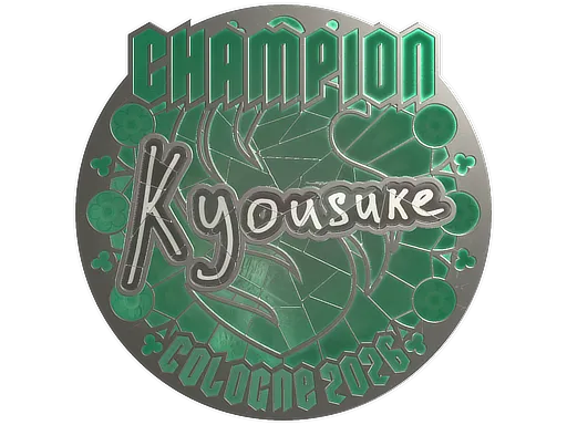 印花 | kyousuke (闪亮，冠军) | 2026年科隆锦标赛