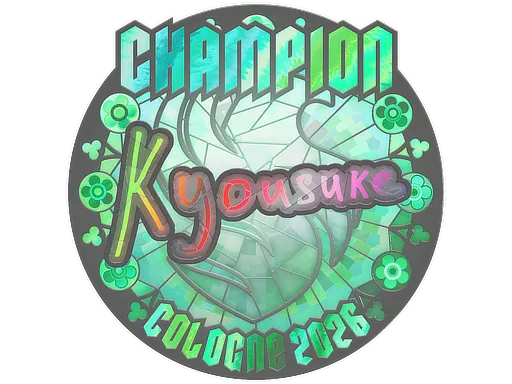 印花 | kyousuke (全息，冠军) | 2026年科隆锦标赛