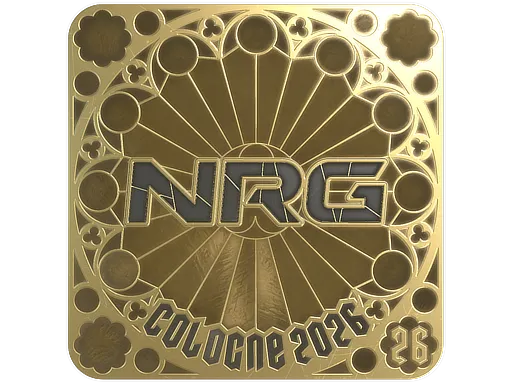 印花 | NRG (金色，排名) | 2026年科隆锦标赛
