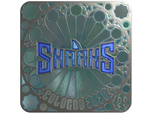 印花 | Sharks Esports (闪亮,排名) | 2026年科隆锦标赛