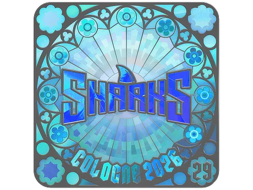 印花 | Sharks Esports (全息，排名) | 2026年科隆锦标赛