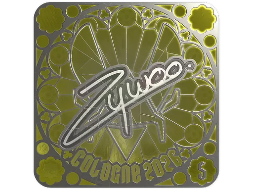 印花 | ZywOo (闪亮，排名) | 2026年科隆锦标赛