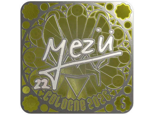 印花 | mezii (闪亮,排名) | 2026年科隆锦标赛