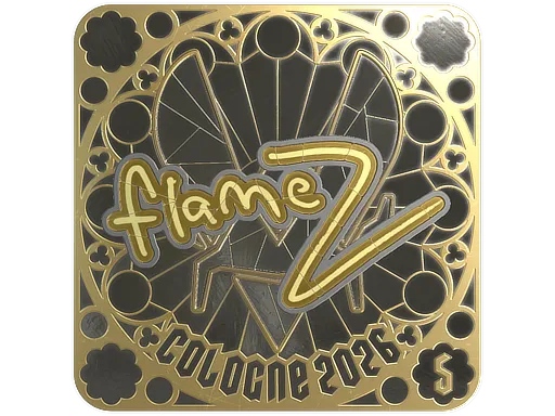 印花 | FlameZ (金色，排名) | 2026年科隆锦标赛