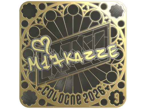 印花 | makazze (金色,排名) | 2026年科隆锦标赛