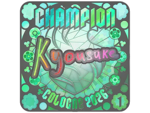 印花 | kyousuke (全息,排名) | 2026年科隆锦标赛