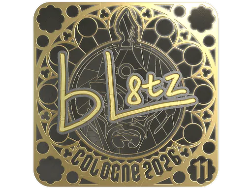 印花 | bLitz (金色,排名) | 2026年科隆锦标赛