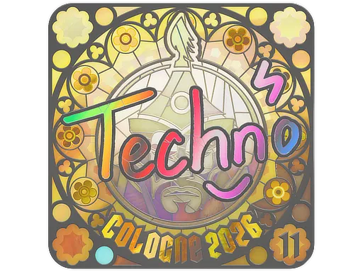 印花 | Techno4K (全息，排名) | 2026年科隆锦标赛