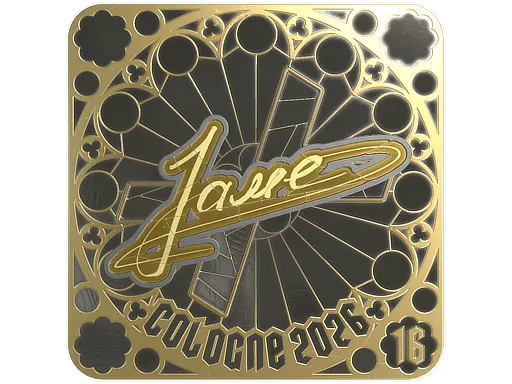 印花 | Jame (金色,排名) | 2026年科隆锦标赛