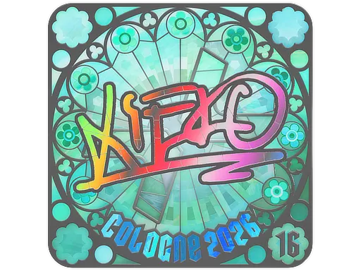 印花 | xiELO (全息，排名) | 2026年科隆锦标赛
