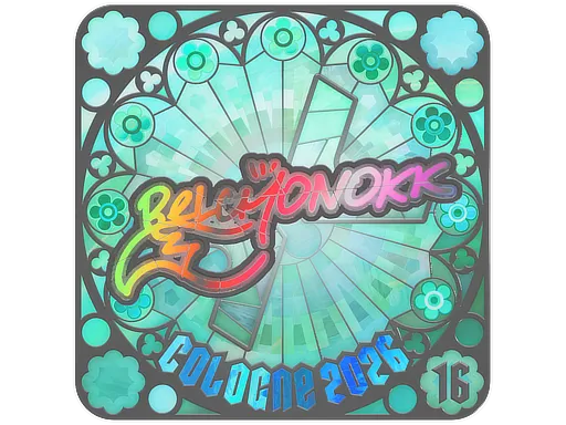 印花 | BELCHONOKK (全息,排名) | 2026年科隆锦标赛