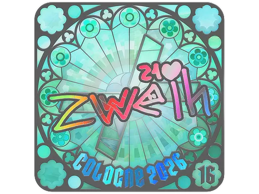 印花 | zweih (全息，排名) | 2026年科隆锦标赛