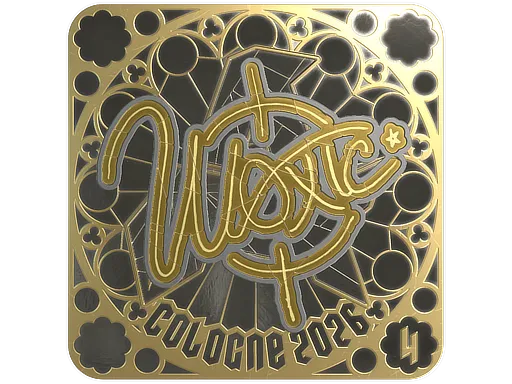 印花 | woxic (金色，排名) | 2026年科隆锦标赛
