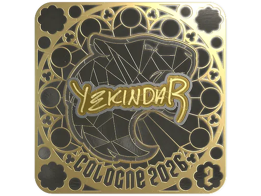 印花 | YEKINDAR (金色，排名) | 2026年科隆锦标赛