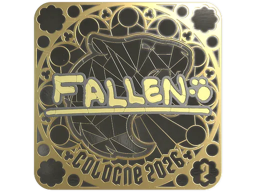 印花 | FalleN (金色，排名) | 2026年科隆锦标赛