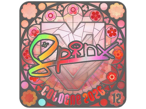 印花 | Spinx (全息，排名) | 2026年科隆锦标赛